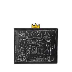 Alice + Olivia X Basquiat Beat Bop Clutch